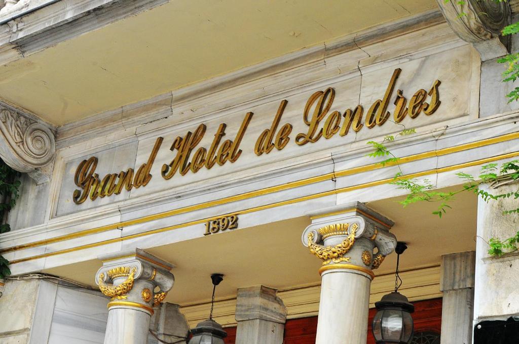 Grand Hotel De Londres Istanbulská provincie Exteriér fotografie